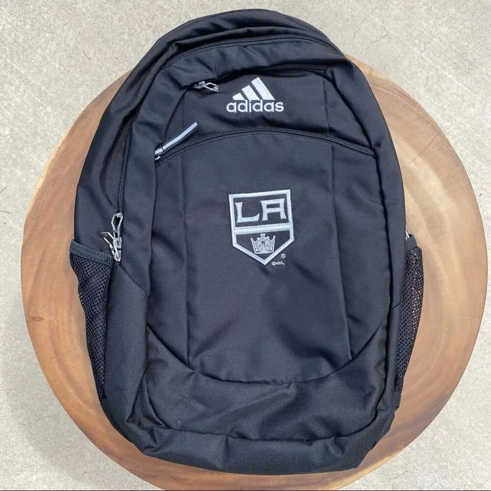 NWOT ADIDAS LOS ANGELES LA KINGS NHL Backpack in Black